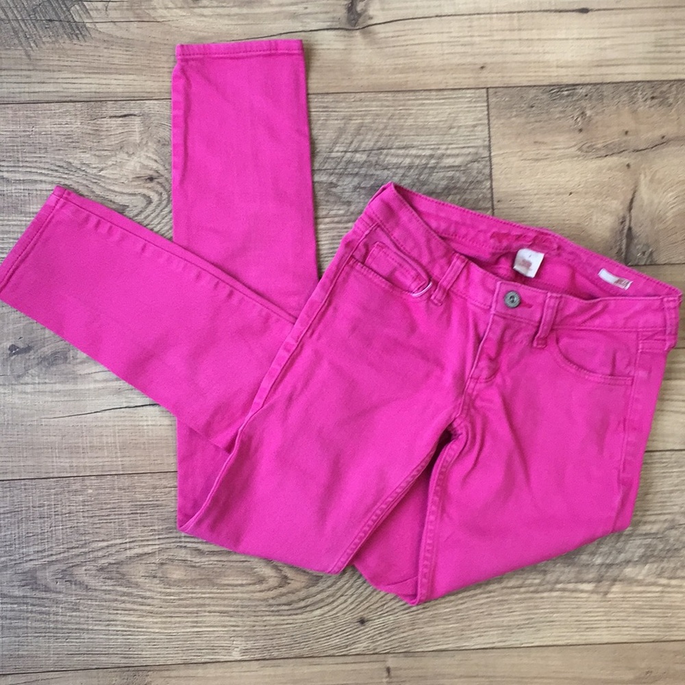 Pink Arizona Skinny Jeans